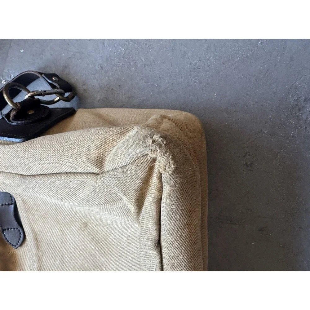 Filson 258 Padded Computer Briefcase Rugged Twill Tan Patina